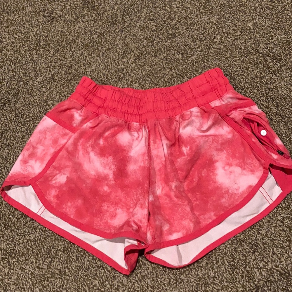 Lululemon Size 6 pink shorts